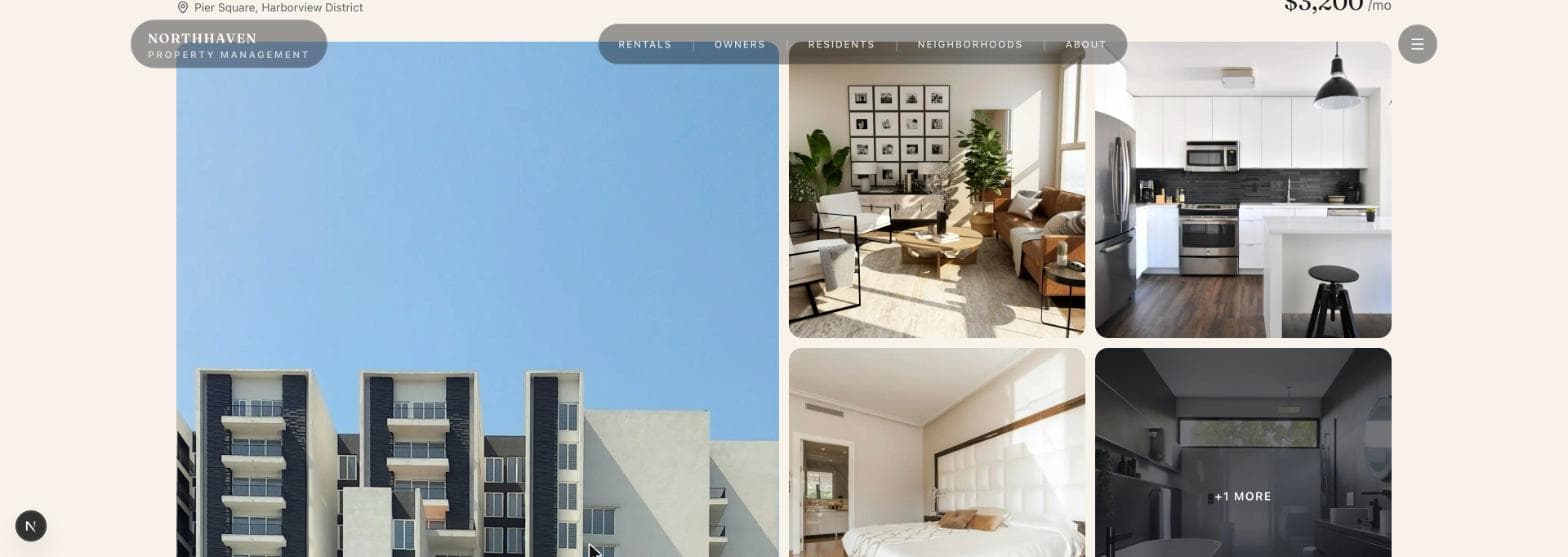 Northhaven desktop property detail photo gallery
